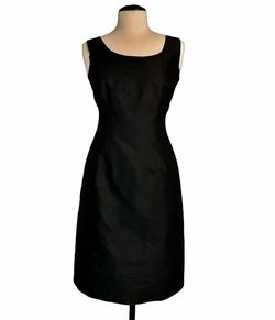 Style 1-4128477904-1901 Connie Roberson Black Size 6 Tall Height Cocktail Dress on Queenly