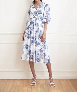Style 1-588713411-2168 Joseph Ribkoff Blue Size 8 Free Shipping Tall Height Cocktail Dress on Queenly