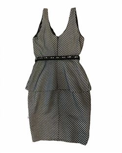 Style 1-683128397-649 EVA FRANCO Black Size 2 Sorority Rush Free Shipping Mini Cocktail Dress on Queenly