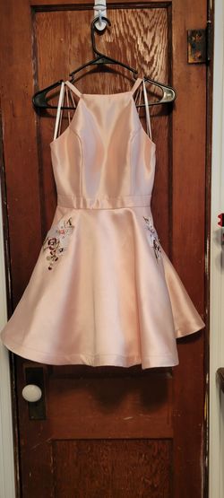 Alyce Paris Pink Size 0 Embroidery Cocktail Dress on Queenly