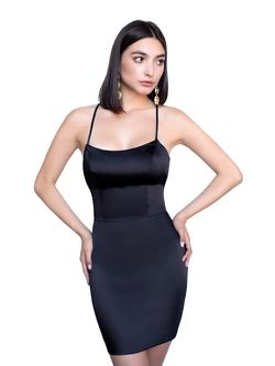 Style V-60000 Vienna Black Size 6 Cocktail Dress on Queenly
