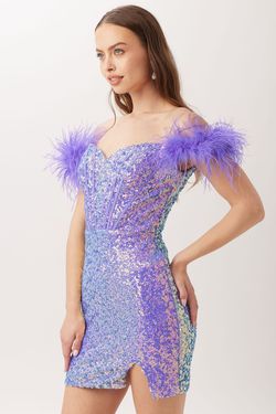 Style V-60101 Vienna Purple Size 0 V-60101 Cocktail Dress on Queenly