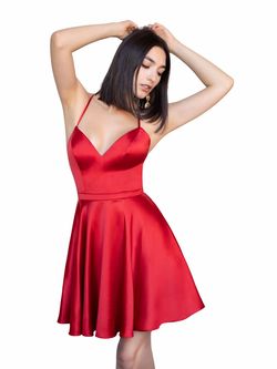 Style V-65000 Vienna Red Size 8 V-65000 Cocktail Dress on Queenly