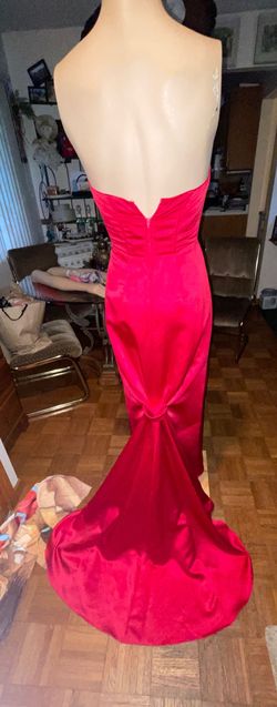Zum zum Red Size 0 50 Off Military Floor Length A-line Dress on Queenly