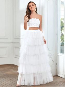 Style FSWU9024 Faeriesty White Size 16 Fswu9024 Polyester Jersey Straight Dress on Queenly