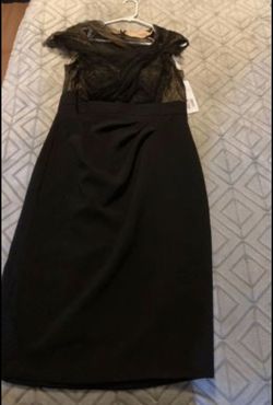 Style 05674A Jovani Black Size 12 Midi Pageant Jersey Free Shipping Plus Size Cocktail Dress on Queenly