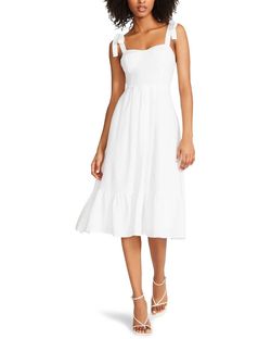 Style 1-1058312061-1901 BB Dakota White Size 6 Polyester Bridal Shower Cocktail Dress on Queenly