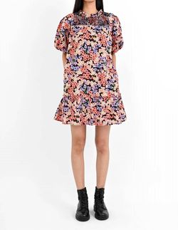 Style 1-1302468229-2901 BANJANAN Black Size 8 Summer Print Pockets Cocktail Dress on Queenly