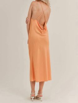 Style 1-1494353481-3471 Sadie & Sage Orange Size 4 Spandex Tall Height Sadie And Sage Polyester Cocktail Dress on Queenly