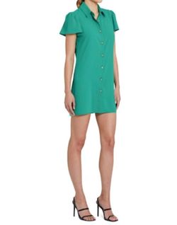 Style 1-1525095171-2901 Amanda Uprichard Green Size 8 Polyester Free Shipping Cocktail Dress on Queenly