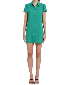 Style 1-1525095171-2901 Amanda Uprichard Green Size 8 Polyester Free Shipping Cocktail Dress on Queenly