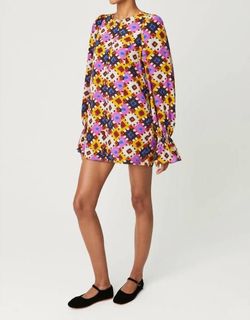 Style 1-171544085-3010 RHODE Multicolor Size 8 Sorority Rush Print High Neck Cocktail Dress on Queenly