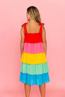 Style 1-2049581863-2696 Crosby by Mollie Burch Multicolor Size 12 Pockets Plus Size Free Shipping Cocktail Dress on Queenly