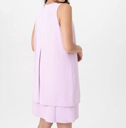 Style 1-3281079898-2696 Renuar Pink Size 12 Polyester Tall Height Cocktail Dress on Queenly