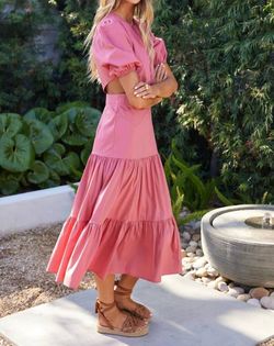 Style 1-981792939-3906 bishop + young Pink Size 0 Sleeves Straight Dress on Queenly