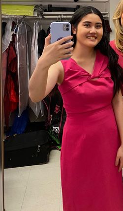Jones New York Dress Pink Size 4 Mini Medium Height Interview Cocktail Dress on Queenly