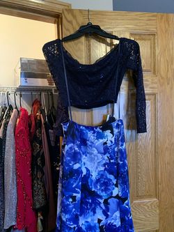 My Michelle Multicolor Size 10 Prom Floor Length Straight Dress on Queenly