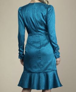 Lulus Blue Size 4 Teal Flare Cocktail Dress on Queenly