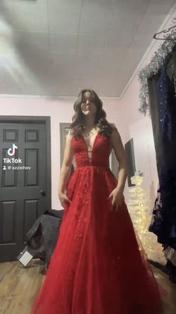 Sherri Hill Red Size 4 50 Off Medium Height 70 Off A-line Dress on Queenly
