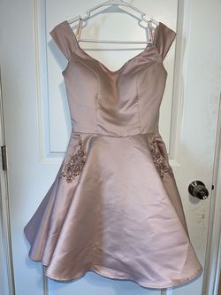 Style 9472 MoriLee Pink Size 4 Free Shipping Jersey Mori Lee Ball gown on Queenly