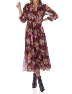 Style 1-1483143270-2901 Crosby by Mollie Burch Multicolor Size 8 Free Shipping Tall Height High Neck Floral Cocktail Dress on Queenly