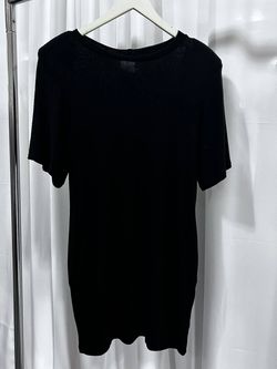 Style 1-1580342623-2901 SEN Black Size 8 Pockets Tall Height Suede Cocktail Dress on Queenly