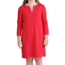 Style 1-1589861933-3236 Lilla P Red Size 4 Pockets Tall Height Cocktail Dress on Queenly