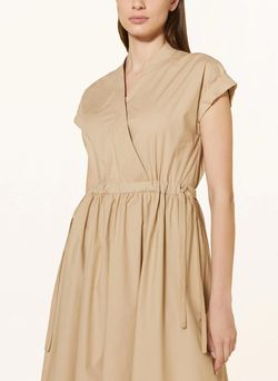 Style 1-1749607488-238 MARELLA Nude Size 12 Plus Size A-line Cocktail Dress on Queenly