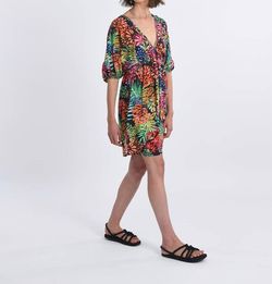 Style 1-2125021365-2696 MOLLY BRACKEN Red Size 12 Print Tall Height Plus Size Cocktail Dress on Queenly