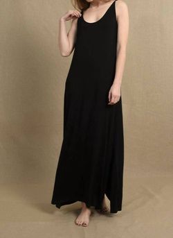 Style 1-220057815-3236 MOLLY BRACKEN Black Size 4 Side Slit Straight Dress on Queenly