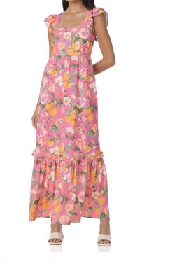 Style 1-2337643123-2901 Crosby by Mollie Burch Pink Size 8 Floor Length Straight Dress on Queenly