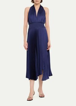 Style 1-2973001809-238 A.L.C. Blue Size 12 Plus Size Cocktail Dress on Queenly