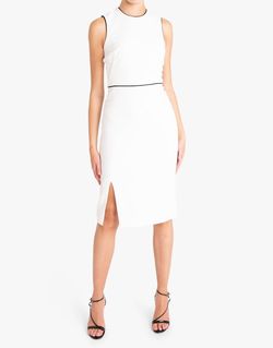 Style 1-3039690398-1901 Black Halo White Size 6 Free Shipping Tall Height Cocktail Dress on Queenly