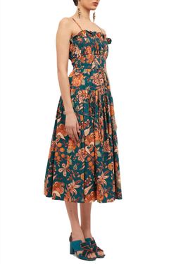 Style 1-3047727959-5 Ulla Johnson Multicolor Size 0 1-3047727959-5 A-line Cocktail Dress on Queenly