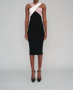 Style 1-3074680158-3855 LE SUPERBE Black Size 0 Free Shipping Halter Cocktail Dress on Queenly