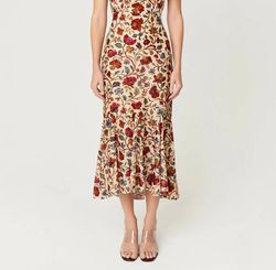Style 1-3560369712-649 RHODE Multicolor Size 2 Vintage Print Sleeves Cocktail Dress on Queenly