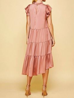 Style 1-3570480920-2901 PINCH Pink Size 8 Tall Height Polyester Cocktail Dress on Queenly