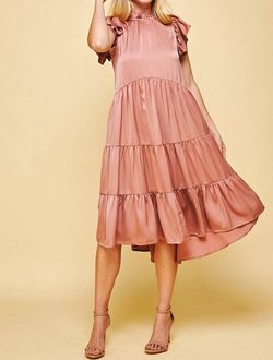 Style 1-3570480920-2901 PINCH Pink Size 8 Tall Height Sleeves Cocktail Dress on Queenly