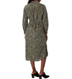 Style 1-386529531-2901 TOMMY BAHAMA Green Size 8 Feather Belt Wrap High Neck Cocktail Dress on Queenly
