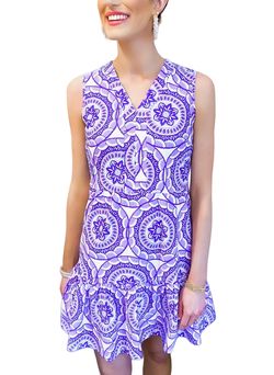 Style 1-4169703699-2696 JUDE CONNALLY Purple Size 12 Free Shipping Summer Cocktail Dress on Queenly