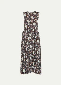 Style 1-436423928-2901 Ulla Johnson Multicolor Size 8 Jersey Cocktail Dress on Queenly