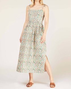 Style 1-598557935-2168 People Tree Multicolor Size 8 Square Neck Tall Height Cocktail Dress on Queenly