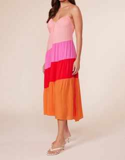 Style 1-7333572-3236 LUCY PARIS Multicolor Size 4 Tall Height Cocktail Dress on Queenly