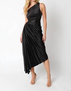 Style 1-792155289-2901 OLIVACEOUS Black Size 8 Polyester Spandex Cocktail Dress on Queenly