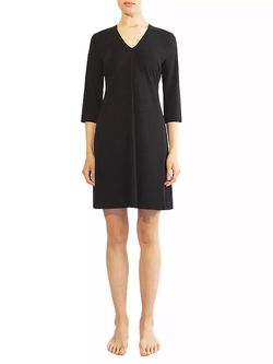 Style 1-874248245-2696 Wolford Black Size 12 Sleeves Jersey Cocktail Dress on Queenly
