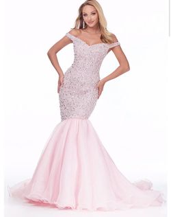 Ashley Lauren Pink Size 6 Pageant Prom Floor Length Mermaid Dress on Queenly