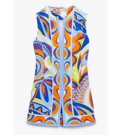 Zara Multicolor Size 4 Sunday Jersey Nightclub Pattern Cocktail Dress on Queenly