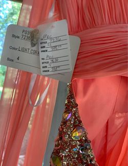 Mac Duggal Orange Size 4 Mini 50 Off 70 Off A-line Dress on Queenly