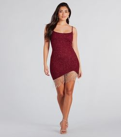 Style 05103-5171 Windsor Red Size 0 Sorority 05103-5171 Party Cocktail Dress on Queenly