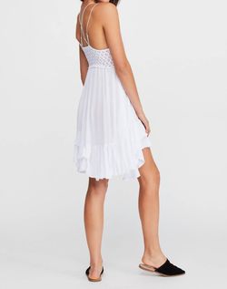 Style 1-1412512428-3471 Free People White Size 4 Sorority Rush Mini Tall Height Cocktail Dress on Queenly